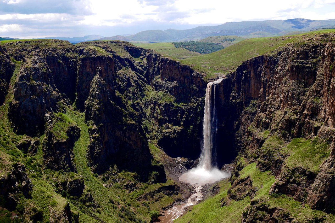 Lesotho mountain landscapes